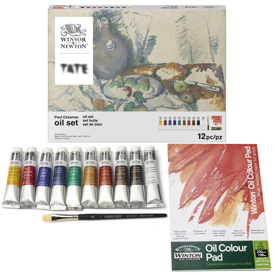 Paul Cezanne oil paint set